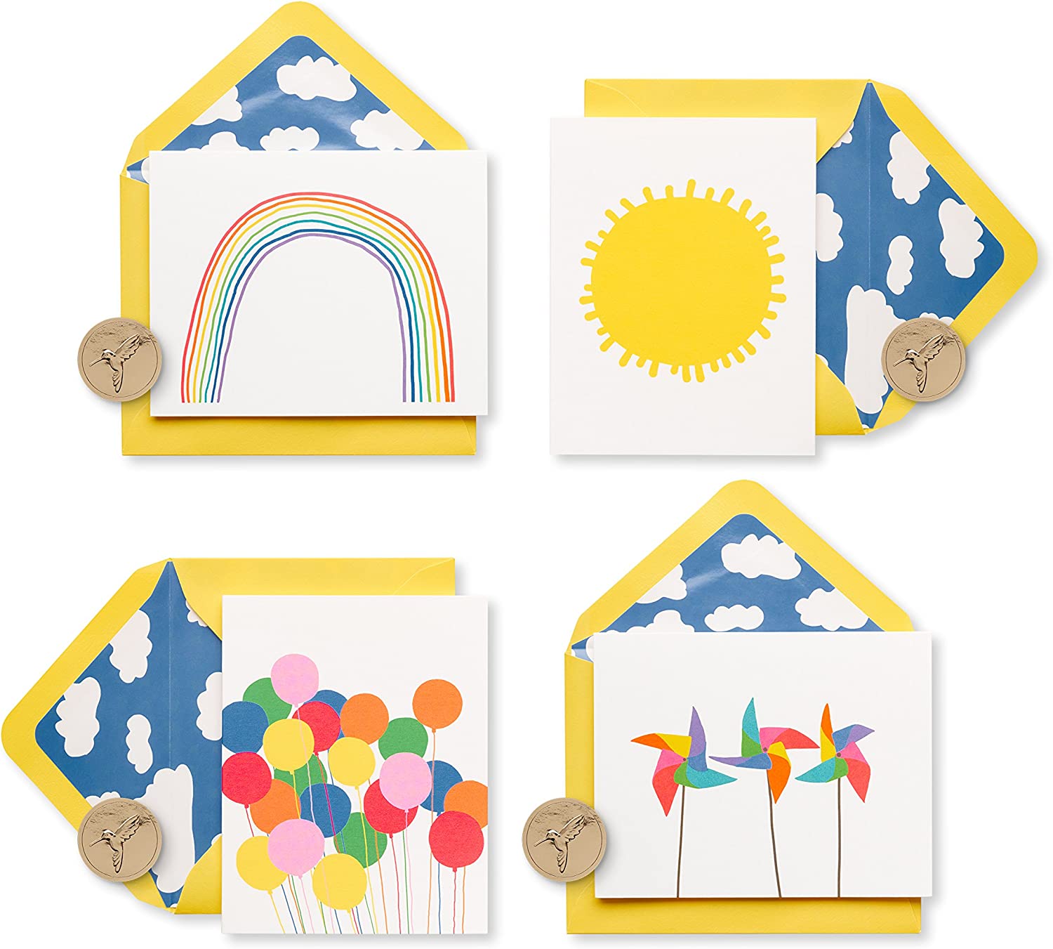 230816083240071_1 Papyrus Blank Cards with Envelopes, Hello (20-Count) - Image 1